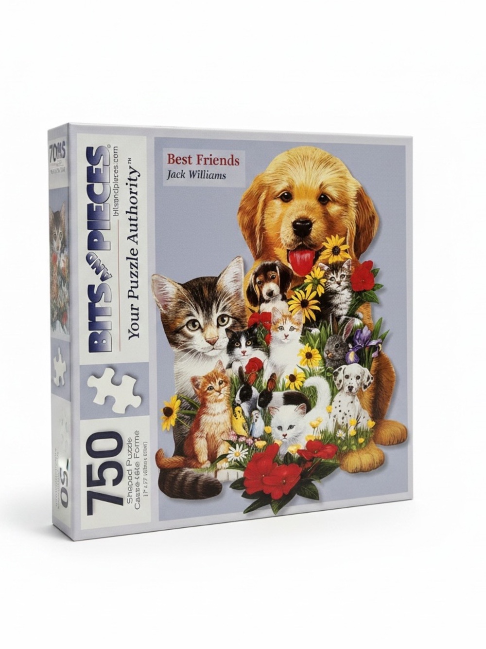 Bits and Pieces "Best Friends" 750-Piece Jigsaw Puzzle - Multicolor